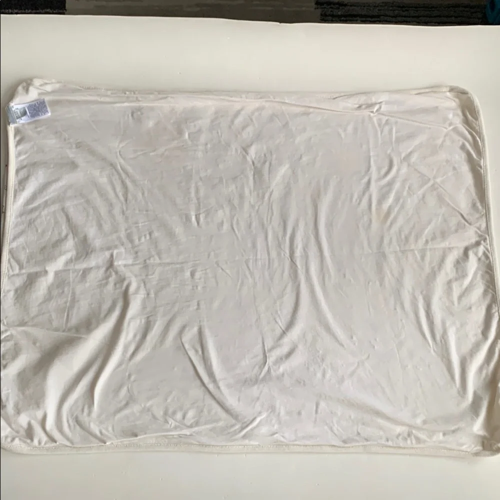 Ralph Lauren Classic Bear Baby Cream Blanket